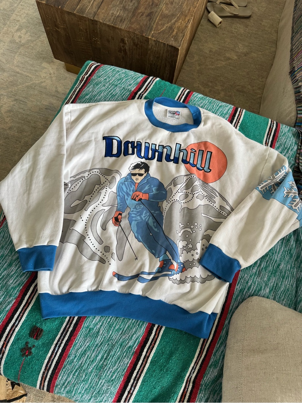 Vintage Ski Sweatshirt